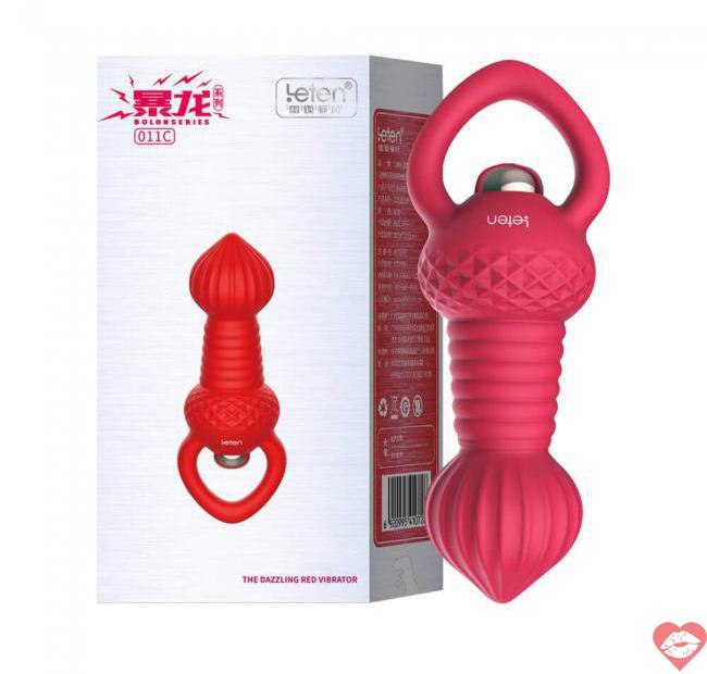 Thông tin Que rung hậu môn Leten Dazzling Red giá sỉ 