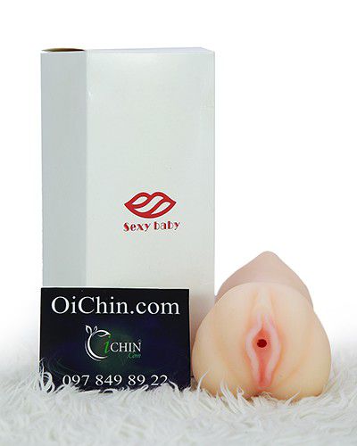 Âm đạo giả 2 đầu SexyBaby silicone mềm mại cho nam thủ dâm