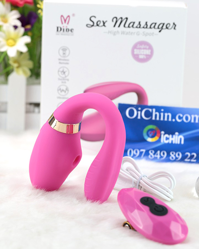 Dibe G-Spot ALVA 2 đầu rung 7 chế độ massage từ xa