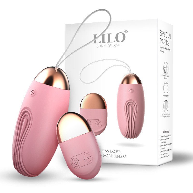 Trứng Rung Tình Yêu Lilo Không Dây Sạc USB, Điều Khiển Từ Xa Đa Năng 