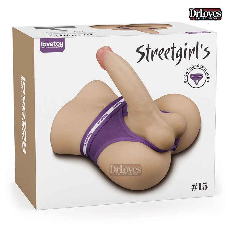 Lovetoy Streetgirl - Búp bê bán thân Nam Có Dương Vật Giả Cao Cấp 