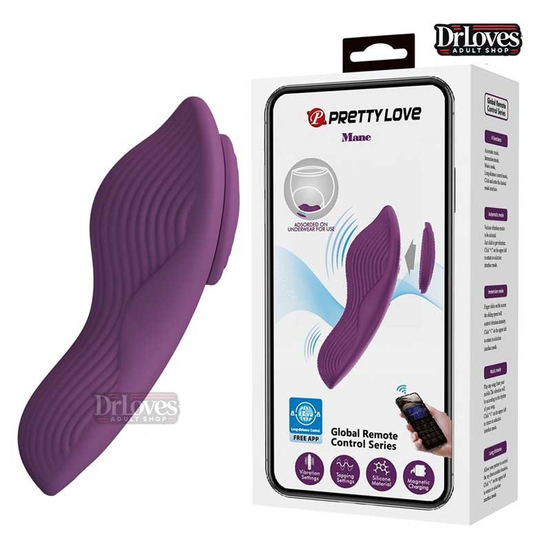 PrettyLove Mane - Trứng Rung Găn Quần Chíp Điều Khiển App Toàn Thế Giới 