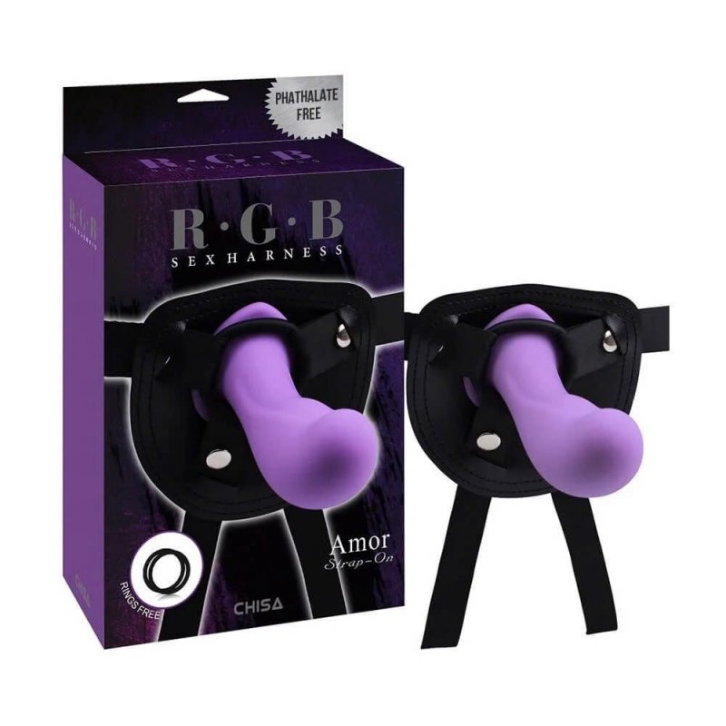 Dương vật giả kèm dây đeo - Chisa Slim G Dong 