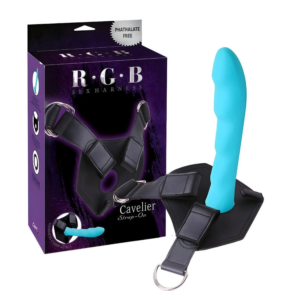 Chisa Cavelier Strap on Blue - Dương vật giả kèm dây 