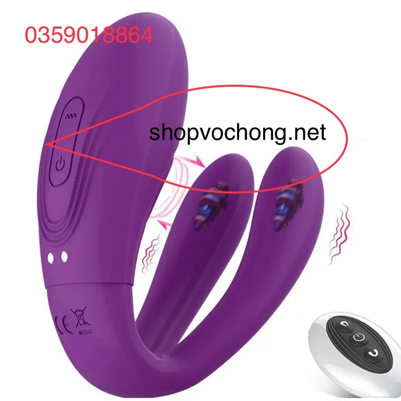 Máy rung massage tự kết nối remote 