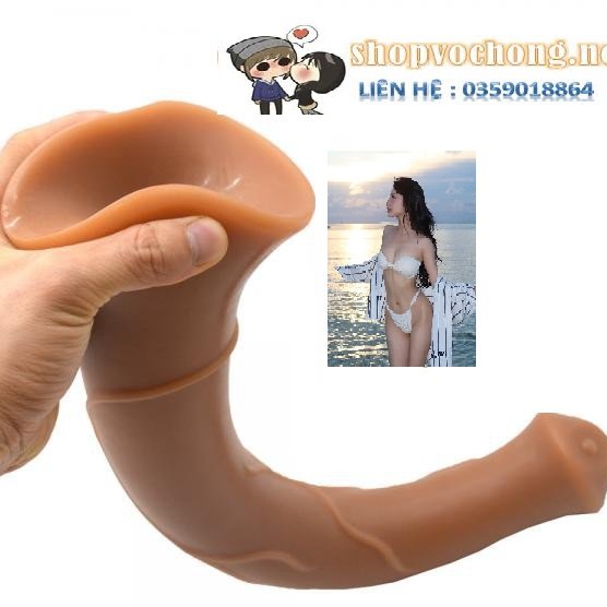 Dương vật giả hít tường dài khủng 