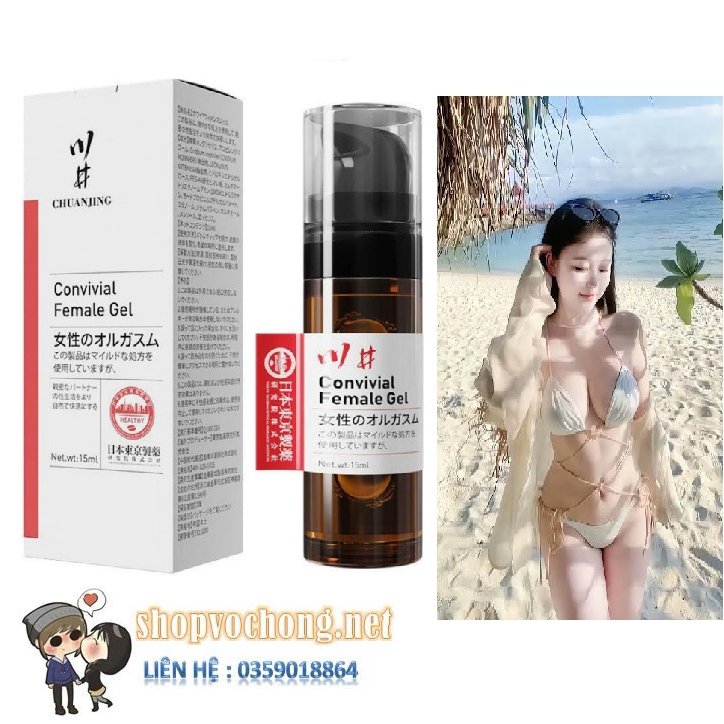 Gel bôi trơn tăng khoái cảm nữ 