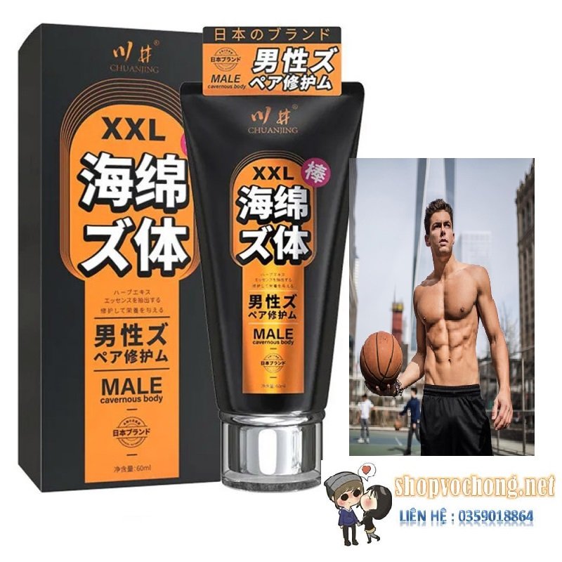 Gel bôi trơn tăng kích thước 