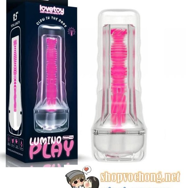 Lovety Lumino Play Glow Pink Âm đạo giả 