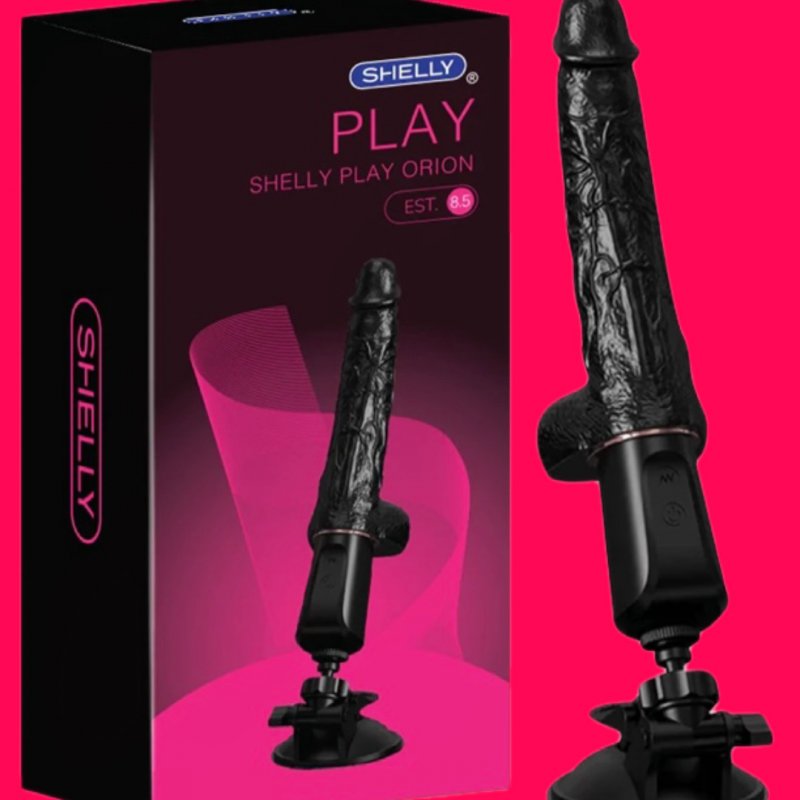 Shelly play orion Dương vật giả hít tường 