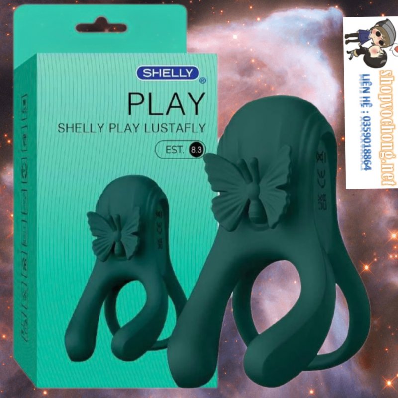 Shelly play Lustafly Vòng rung khoái cảm 