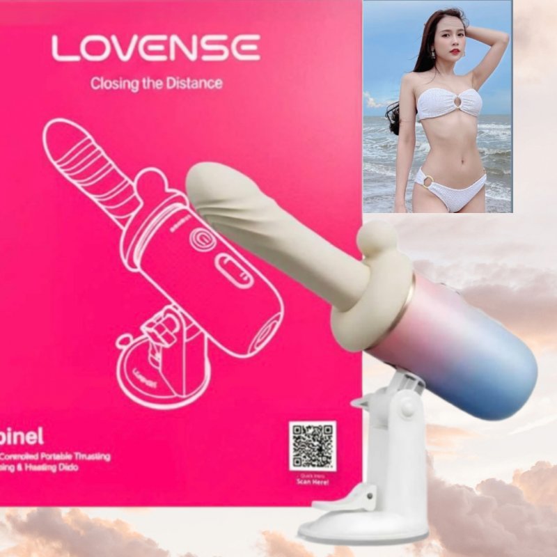 Lovense Spinel Dương vật giả tự sướng - điều khiển từ xa 