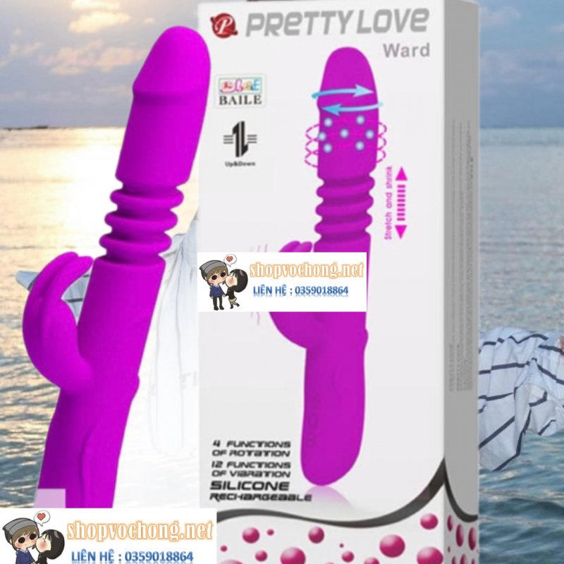 Pretty love ward Dương vật giả rung thụt 