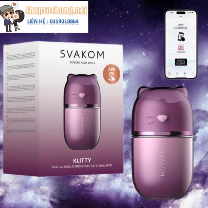 svakom klitty mây liếm mút 