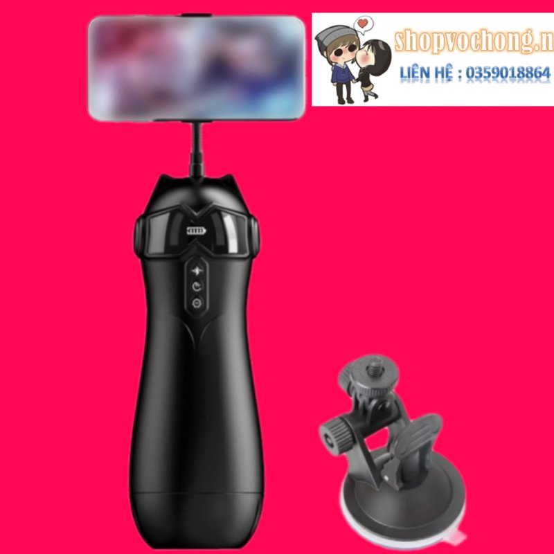 Âm đạo giả tự rung hút co bóp 