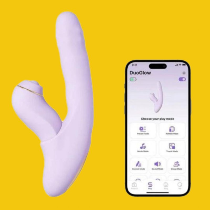 Svakom Duoglow Dương vật giả điều khiển qua app 