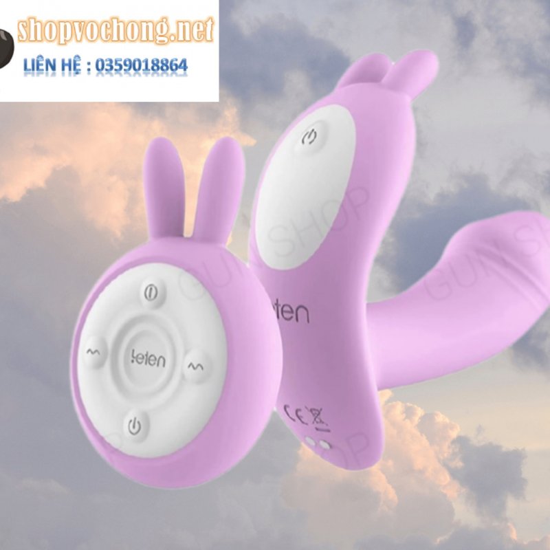 Leten - Trứng rung ko dây tạo nhiệt = silicon 
